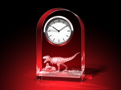 VORLAGE - Uhr, Glas rund – GLASFOTO.COM